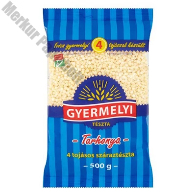 Száraztészta tarhonya GYERMELYI 4 tojásos 500 g