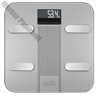 Személymérleg LAICA okos elektronikus testtömeg összetételes APP 180 kg / 100 g