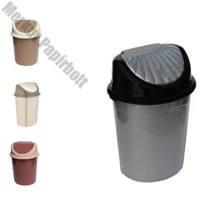 Szemetes billenő fedeles OYSTER kerek 13L