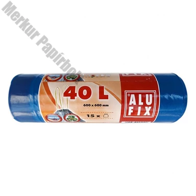 Szemeteszsák ALUFIX 40L 15 darabos