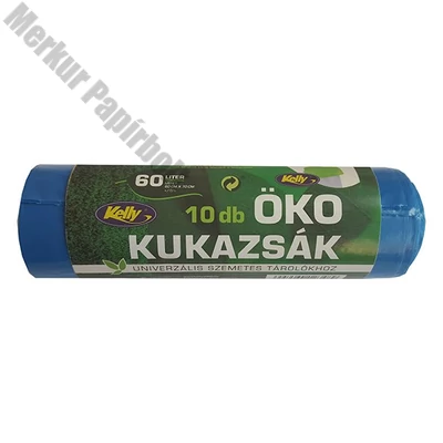 Szemeteszsák KELLY ÖKO 60x70 cm 60L 10 darabos