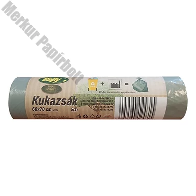Szemeteszsák KELLY super nature 60x70 cm 60L 8 darabos