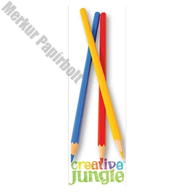 Színes ceruza CREATIVE JUNGLE hatszögletű 6 darabos