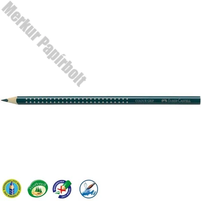 Színes ceruza FABER-CASTELL Grip 2001 háromszögletű erős zöld