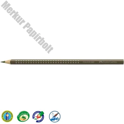 Színes ceruza FABER-CASTELL Grip 2001 háromszögletű keki