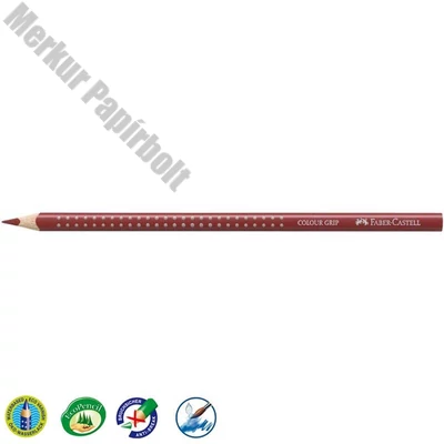 Színes ceruza FABER-CASTELL Grip 2001 háromszögletű közép barna