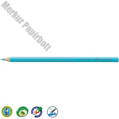 Színes ceruza FABER-CASTELL Grip 2001 háromszögletű közép kék