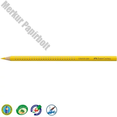 Színes ceruza FABER-CASTELL Grip 2001 háromszögletű sárga