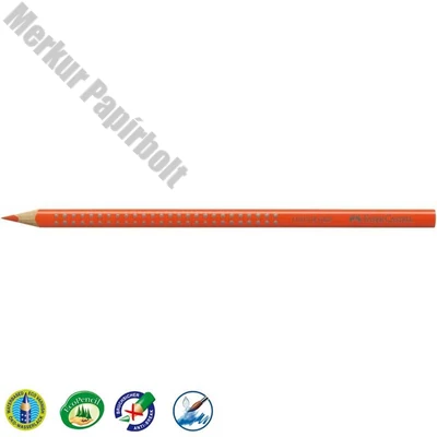 Színes ceruza FABER-CASTELL Grip 2001 háromszögletű sötét narancssárga