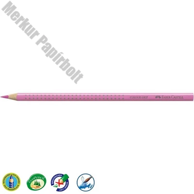 Színes ceruza FABER-CASTELL Grip 2001 háromszögletű világos lila