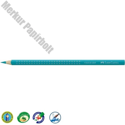 Színes ceruza FABER-CASTELL Grip 2001 háromszögletű világos türkiz