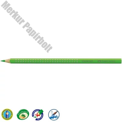 Színes ceruza FABER-CASTELL Grip 2001 háromszögletű világos zöld