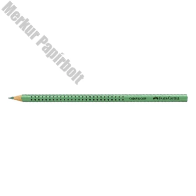 Színes ceruza FABER-CASTELL Grip 2001 háromszögletű metál zöld