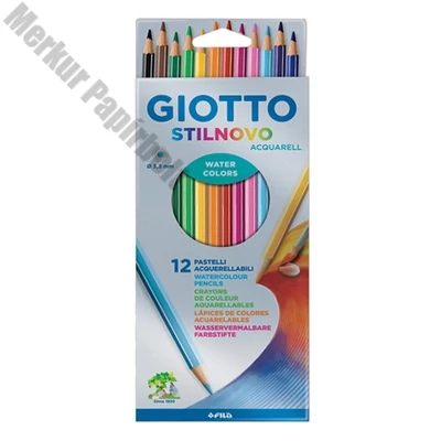 Színes ceruza GIOTTO Stilnovo aquarell 12 darabos