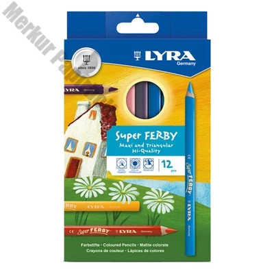 Színes ceruza LYRA Super ferby 12 darabos