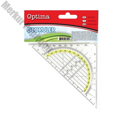 Szögmérő OPTIMA 180 fokos műanyag