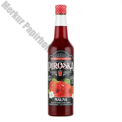 Szörp PIROSKA Classic hagyományos málna 0,7L