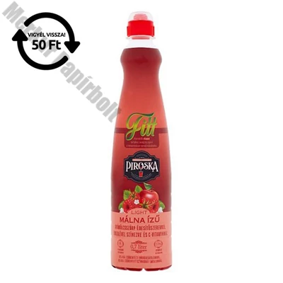 Szörp PIROSKA Fitt málna 0,7l pet DRS