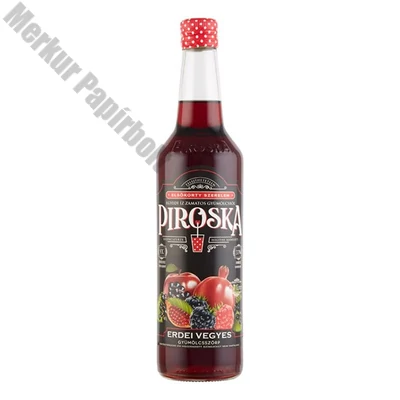 Szörp PIROSKA Hagyományos erdei vegyes gyümölcs 0,7L