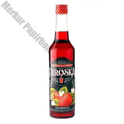 Szörp PIROSKA szamóca üveges 0,7l