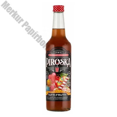Szörp PIROSKA tutti-frutti üveges 0,7L