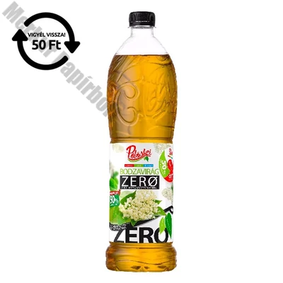 Szörp PÖLÖSKEI Zero bodzavirág 1L DRS