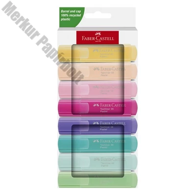 Szövegkiemelő FABER-CASTELL 1546 Pastel 1-5mm 8 darabos