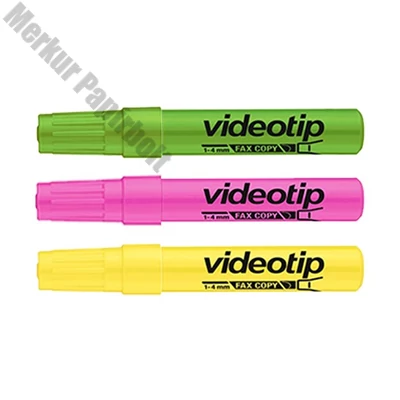 Szövegkiemelő ICO Videotip 1-4mm 3 darabos