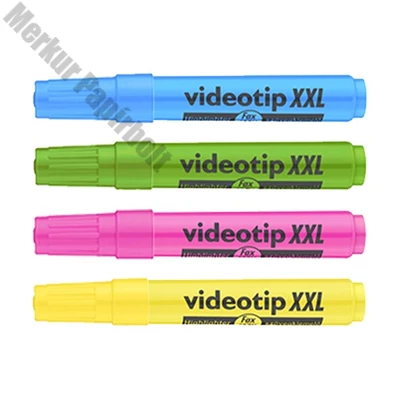 Szövegkiemelő ICO Videotip XXL 1-4mm 4 darabos