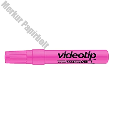 Szövegkiemelő ICO Videotip rózsa 1-4mm