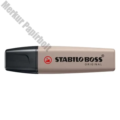 Szövegkiemelő STABILO Boss NatureColors melegszürke