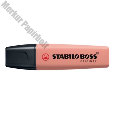 Szövegkiemelő STABILO Boss NatureColors vörösbarna