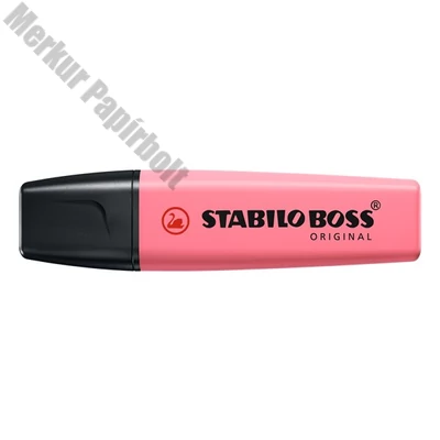 Szövegkiemelő STABILO Boss Original Pastel 1-5mm cseresznyevirág