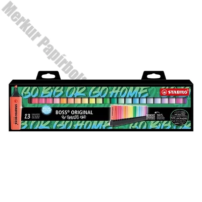 Szövegkiemelő STABILO Boss Original Snooze One 23 darabos