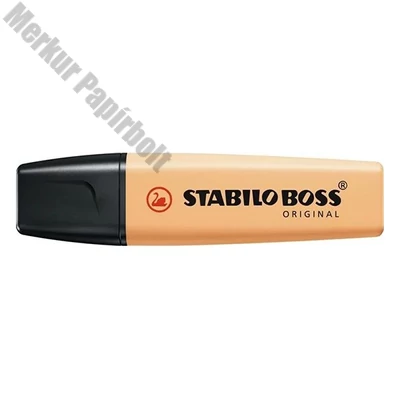 Szövegkiemelő STABILO Boss pasztell fakó narancs