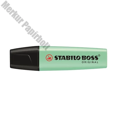 Szövegkiemelő STABILO Boss pasztell menta