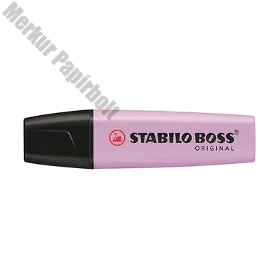Szövegkiemelő STABILO Boss pasztell orgona