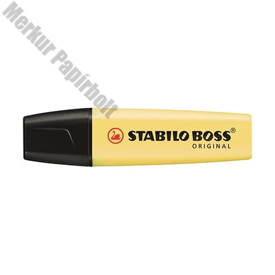 Szövegkiemelő STABILO Boss pasztell vanília