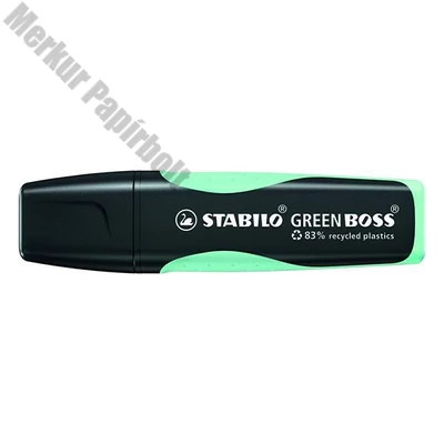 Szövegkiemelő STABILO Green Boss pasztell türkiz környezetbarát
