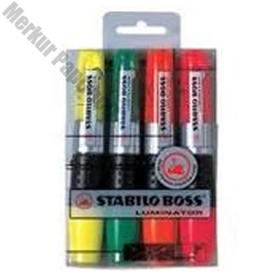 Szövegkiemelő STABILO Luminator 4 darabos