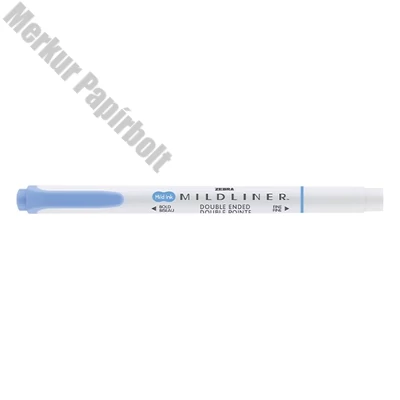 Szövegkiemelő kétvégű ZEBRA Mildliner cool & refined 1,4-4,0 mm sötétkék