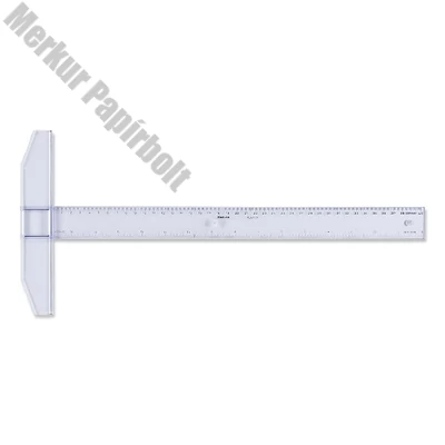 T-Vonalzó ARISTO fix fejjel 40 cm víztiszta