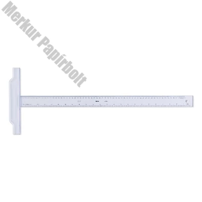 T-Vonalzó ARISTO fix fejjel 60 cm víztiszta