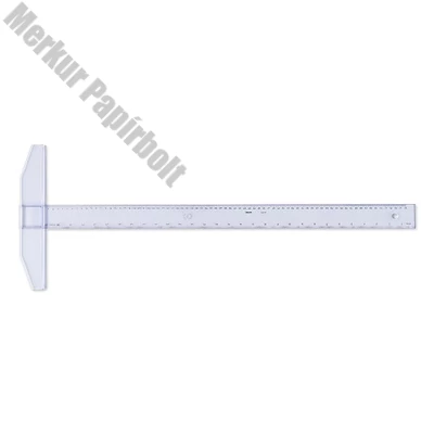 T-Vonalzó ARISTO fix fejjel 75 cm víztiszta