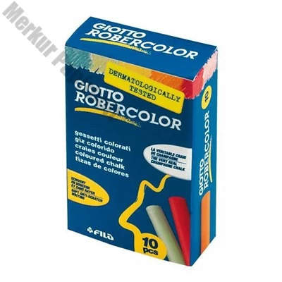 Táblakréta GIOTTO RoberColor színes kerek 10 darabos