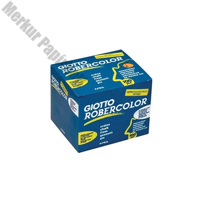 Táblakréta GIOTTO Robercolor színes kerek 100 darabos piros