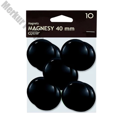 Táblamágnes GRAND 40 mm fekete