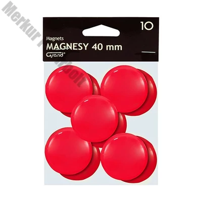 Táblamágnes GRAND 40 mm piros
