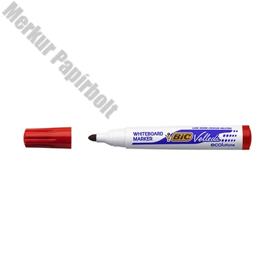 Táblamarker BIC Velleda 1701 kerek piros