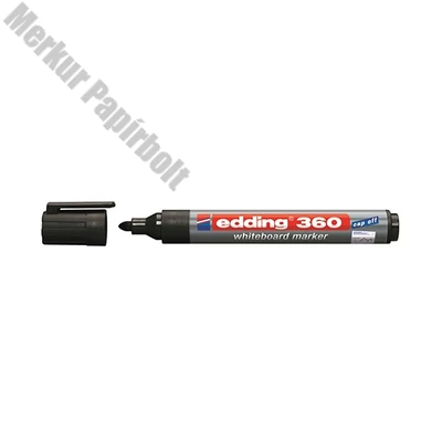 Táblamarker EDDING 360 fekete 1,5-3mm